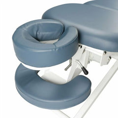 Master Massage 29” TheraMaster Flat Powerlift Electric Table in Royal Blue - ourwellnesshq